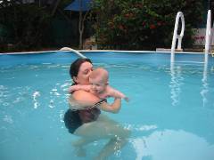 Kerian 20 Sance Natation avec maman !